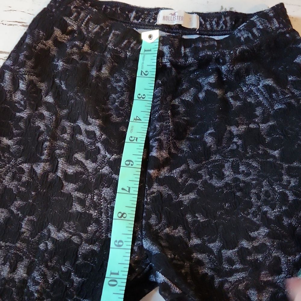 Hollister -177 floral lace leggings Small‎ - Picture 5 of 6